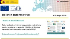 Boletín informativo nº 5 Mayo 2018. Eurydice España - rediE