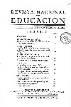 Revista nacional de educación. Noviembre-Diciembre 1944