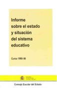 Informe sobre el estado y situación del sistema educativo. Curso 1998-1999