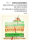 Infoasesoría nº 136. Boletín de la Consejería de Educación en Bélgica, Países Bajos y Luxemburgo