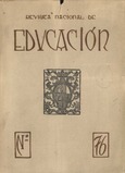 Revista nacional de educación nº 76. 1948