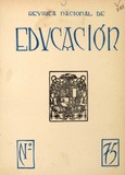 Revista nacional de educación nº 75. 1947