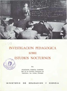 Investigación pedagógica sobre estudios nocturnos