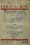 Revista nacional de educación nº 37. Enero 1944