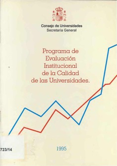 Programa de Evaluación Institucional de la Calidad de las Universidades