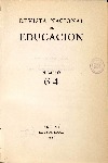 Revista nacional de educación nº 64