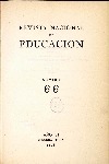 Revista nacional de educación nº 66