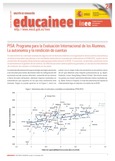 Boletín de educación educainee nº 24. PISA: Programa para la Evaluación Internacional de los Alumnos. La autonomía y la rendición de cuentas