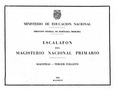 Primer escalafón del Magisterio Nacional Primario. Maestras, 1946. Folleto 3