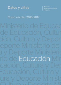 Datos y cifras. Curso escolar 2016/2017