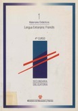 Lengua extranjera: francés. Secundaria obligatoria 4º curso. Materiales didácticos 1