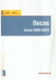 Becas 2009-2010