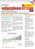 Boletín de educación educainee nº 42. "¿Excuse me, do you speak English? An international evaluation with Euroean Survey of Language Competences (ESLC)"