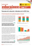 Boletín de educación educainee nº 38. Panorama de la educación. Indicadores de la OCDE 2014