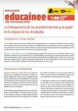 Boletín de educación educainee nº 37. La transparencia de las pruebas externas y su papel
en la mejora de los resultados
