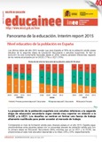 Boletín de educación educainee nº 40. Panorama de la educación. Interim report 2015