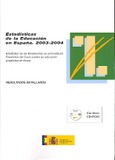 Estadísticas de la educación en España. 2003-2004