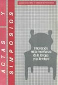 Actas y simposios: innovación en la enseñanza de la lengua y la literatura