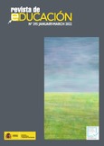 Revista de educación nº 395. January-March 2022