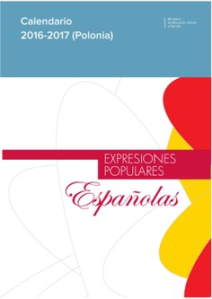 Calendario 2016-2017 (Polonia). Expresiones populares españolas