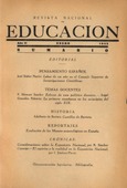Revista nacional de educación nº 13. Enero 1942