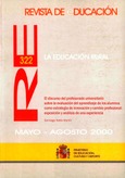 El discurso del profesorado universitario sobre la evaluación del aprendizaje de los alumnos como estrategia de innovación y cambio profesional: exposición y análisis de una experiencia