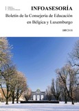 Infoasesoría nº 185. Boletín de la Consejería de Educación en Bélgica, Países Bajos y Luxemburgo