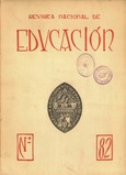 Revista nacional de educación nº 82. 1948
