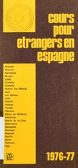 Cours pour étrangers en Espagne 1976-77