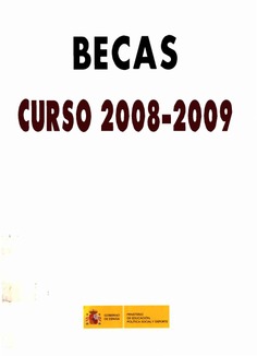 Becas 2008-2009