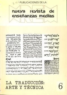 La traducción: arte y técnica
