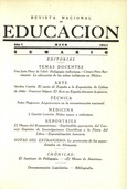 Revista nacional de educación nº 5. Mayo 1941
