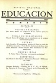 Revista nacional de educación nº 6. Junio 1941