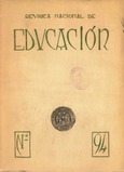 Revista nacional de educación nº 94. 1950