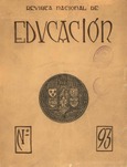 Revista nacional de educación nº 93. 1950