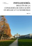 Infoasesoría nº 183. Boletín de la Consejería de Educación en Bélgica, Países Bajos y Luxemburgo