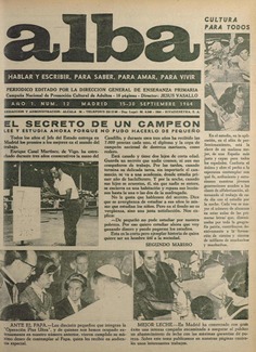Alba nº 012. Del 15 al 30 de Septiembre de 1964
