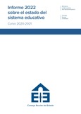 Informe 2022 sobre el estado del sistema educativo. Curso 2020-2021