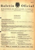 Boletín Oficial del Ministerio de Educación y Ciencia año 1969-2. Resoluciones Administrativas. Números del 27 al 52 e índice 2º trimestre