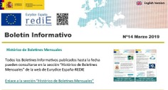 Boletín informativo nº 14 Marzo 2019. Eurydice España - rediE