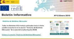 Boletín informativo nº 12 Enero 2019. Eurydice España - rediE