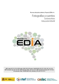 Fotografías y cuentos. Proyecto EDIA nº 4. Educación Infantil