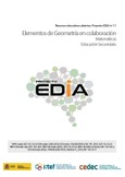 Proyecto EDIA nº 11. Elementos de geometría en colaboración. Educación Secundaria