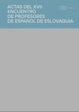 XVII Encuentro de profesores de español de Eslovaquia. Actas