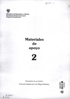 Materiales de apoyo (Volumen 2)