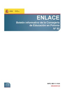 Enlace nº 92. Boletín informativo de la Consejería de Educación en Polonia