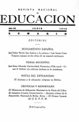 Revista nacional de educación nº 30. Junio 1943