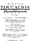 Revista nacional de educaciónnº 29. Mayo 1943