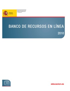 Banco de recursos en línea 2010