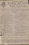 Boletín Oficial del Ministerio de Educación Nacional año 1949. Resoluciones Administrativas. Números del 1 al 52 e índices 2º semestre 1948 y 1º y 2º semestres 1949